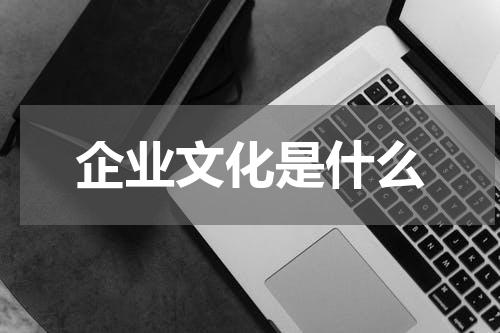 企业文化是什么