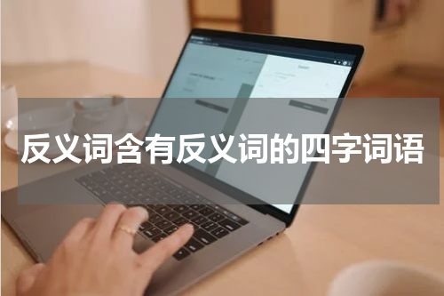 反义词含有反义词的四字词语