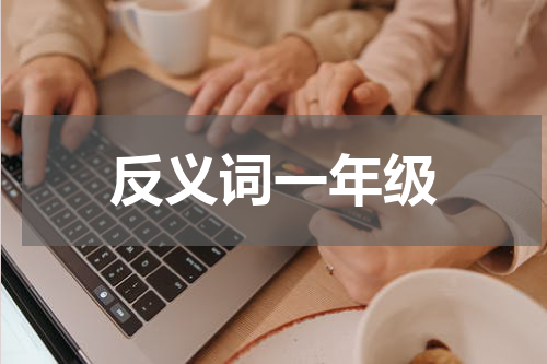 反义词一年级