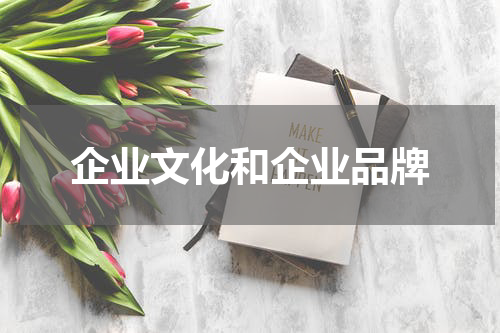 企业文化和企业品牌