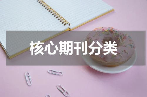 核心期刊分类
