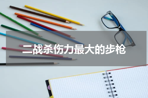 二战杀伤力最大的步枪