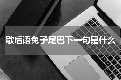 歇后语兔子尾巴下一句是什么