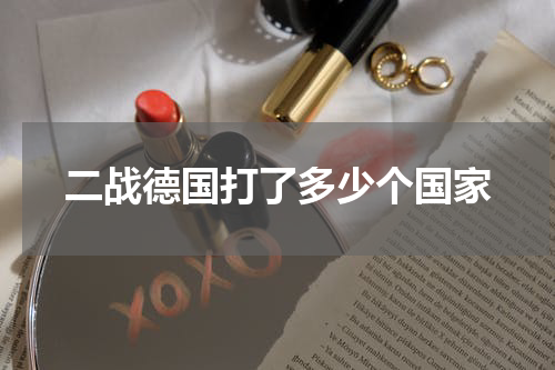 二战德国打了多少个国家