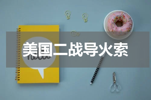 美国二战导火索