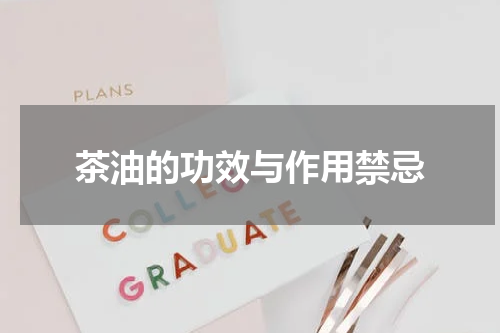 茶油的功效与作用禁忌