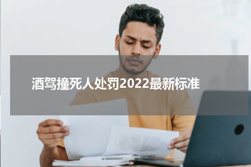 酒驾撞死人处罚2022最新标准