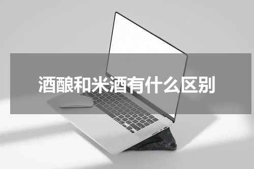 酒酿和米酒有什么区别