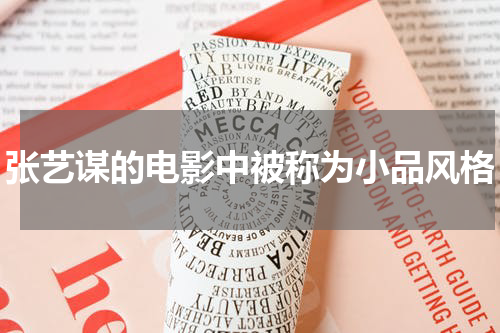 张艺谋的电影中被称为小品风格