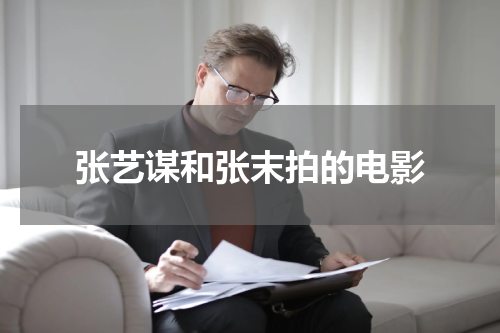 张艺谋和张末拍的电影