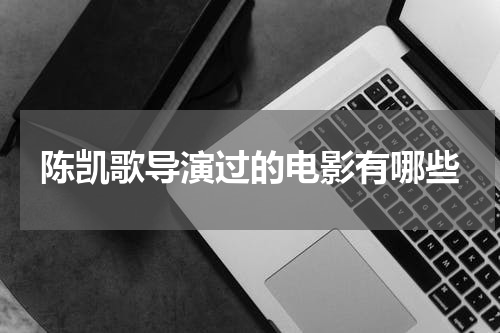 陈凯歌导演过的电影有哪些