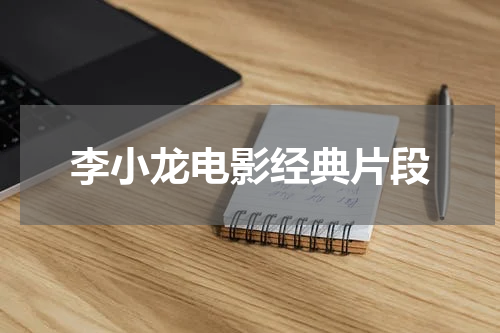 李小龙电影经典片段