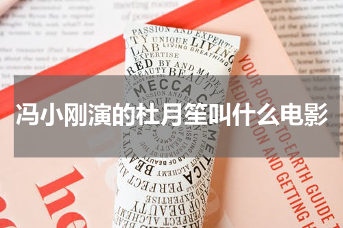 冯小刚演的杜月笙叫什么电影