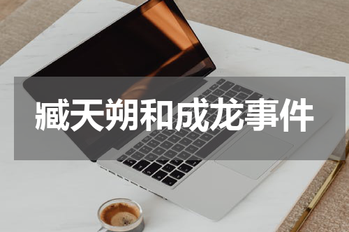 臧天朔和成龙事件