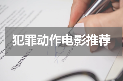 犯罪动作电影推荐