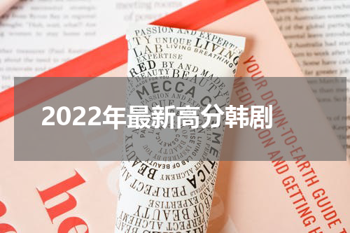 2022年最新高分韩剧