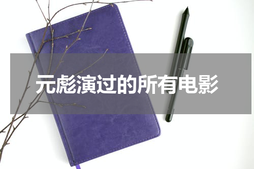 元彪演过的所有电影