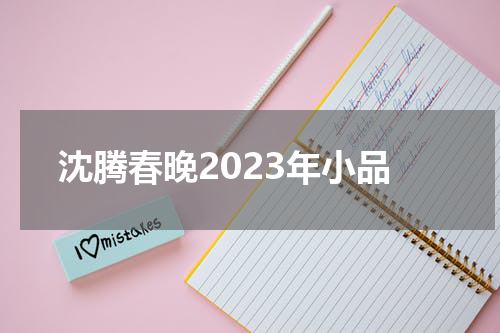 沈腾春晚2023年小品