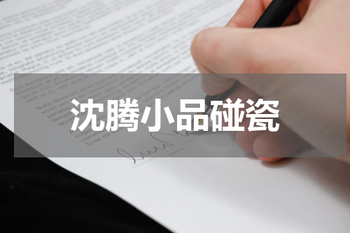 沈腾小品碰瓷