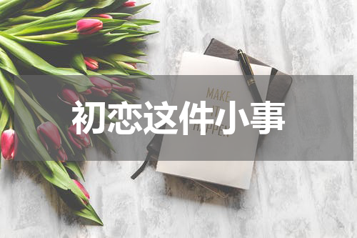 初恋这件小事