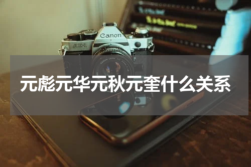 元彪元华元秋元奎什么关系