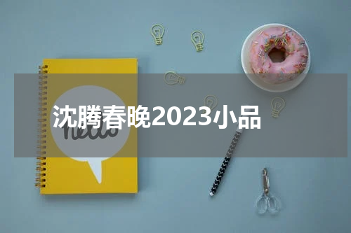 沈腾春晚2023小品