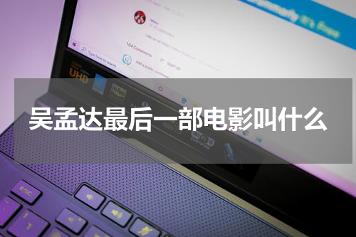 吴孟达最后一部电影叫什么