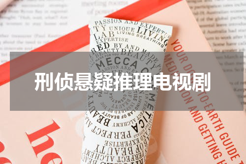 刑侦悬疑推理电视剧