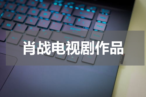 肖战电视剧作品