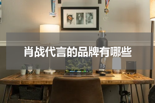 肖战代言的品牌有哪些