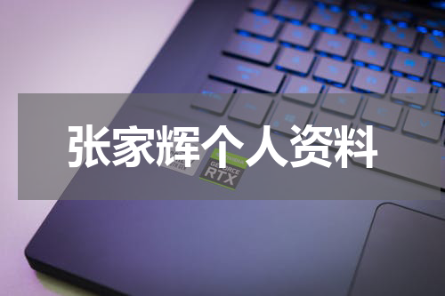 张家辉个人资料