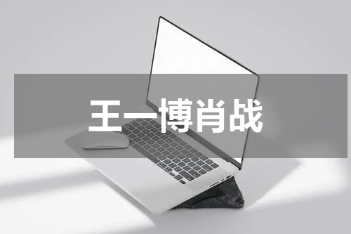 王一博肖战