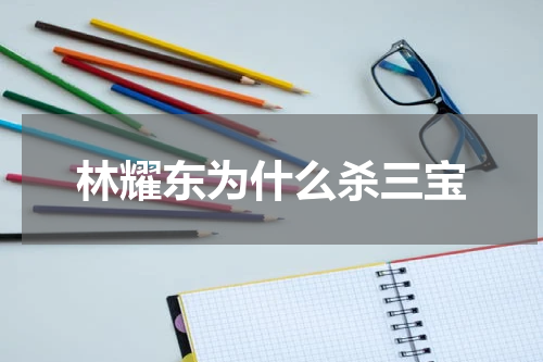 林耀东为什么杀三宝