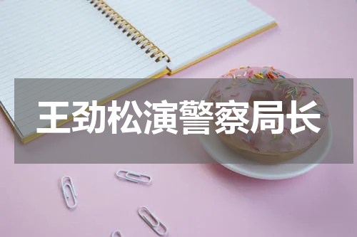 王劲松演警察局长