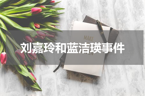刘嘉玲和蓝洁瑛事件
