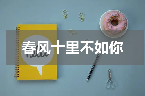 春风十里不如你