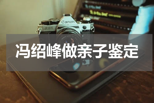 冯绍峰做亲子鉴定