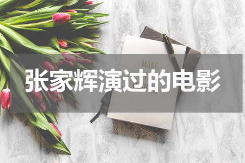 张家辉演过的电影