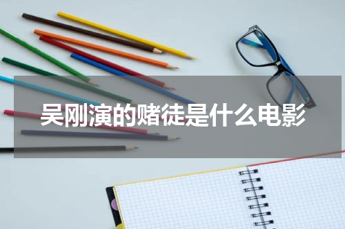 吴刚演的赌徒是什么电影