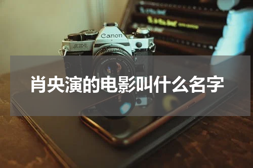 肖央演的电影叫什么名字