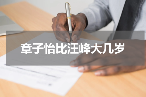 章子怡比汪峰大几岁