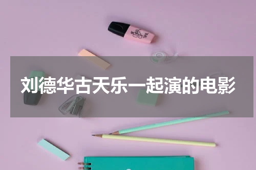 刘德华古天乐一起演的电影