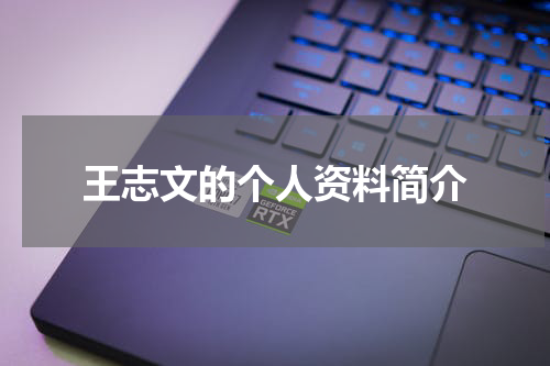 王志文的个人资料简介