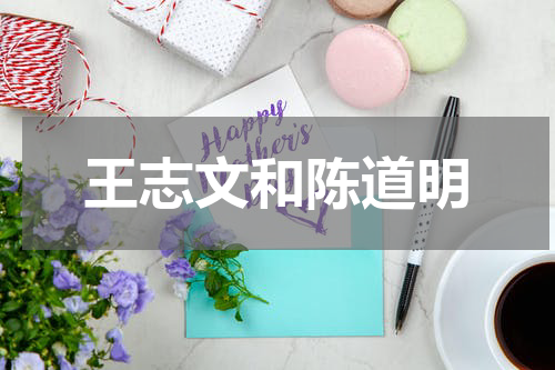 王志文和陈道明