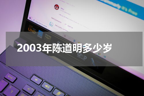 2003年陈道明多少岁
