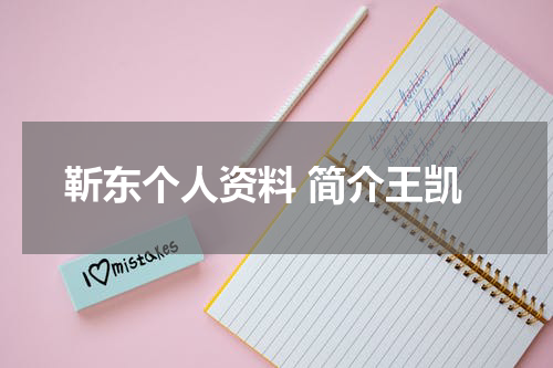 靳东个人资料 简介王凯