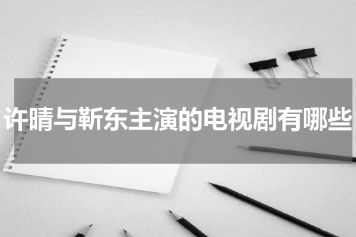 许晴与靳东主演的电视剧有哪些