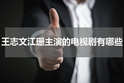 王志文江珊主演的电视剧有哪些