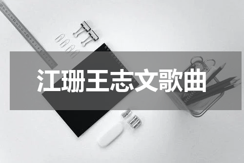 江珊王志文歌曲