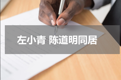 左小青 陈道明同居